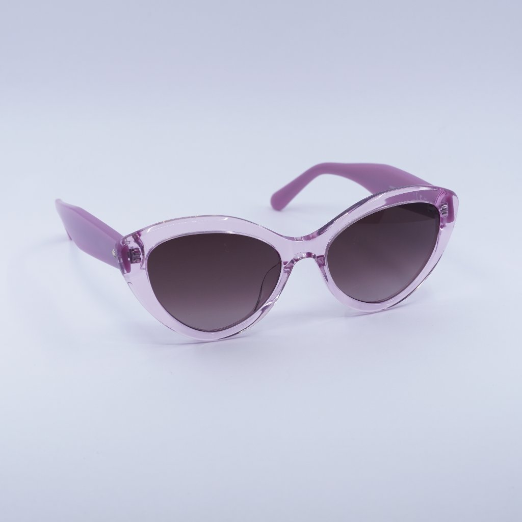 New Kate Spade Juni/G/S 0b3v Ha Sunglasses - Violet Frame, Brown Lenses